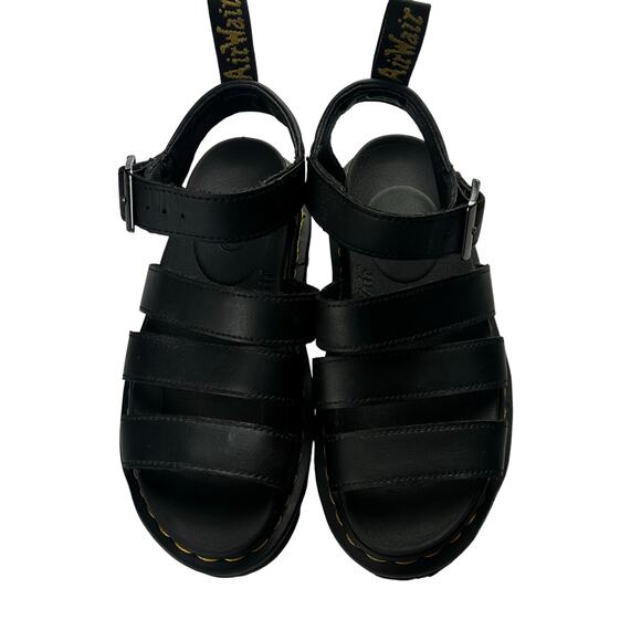 Dr Martens Blaire Hydro Sandals in Black - Picture 1 of 8